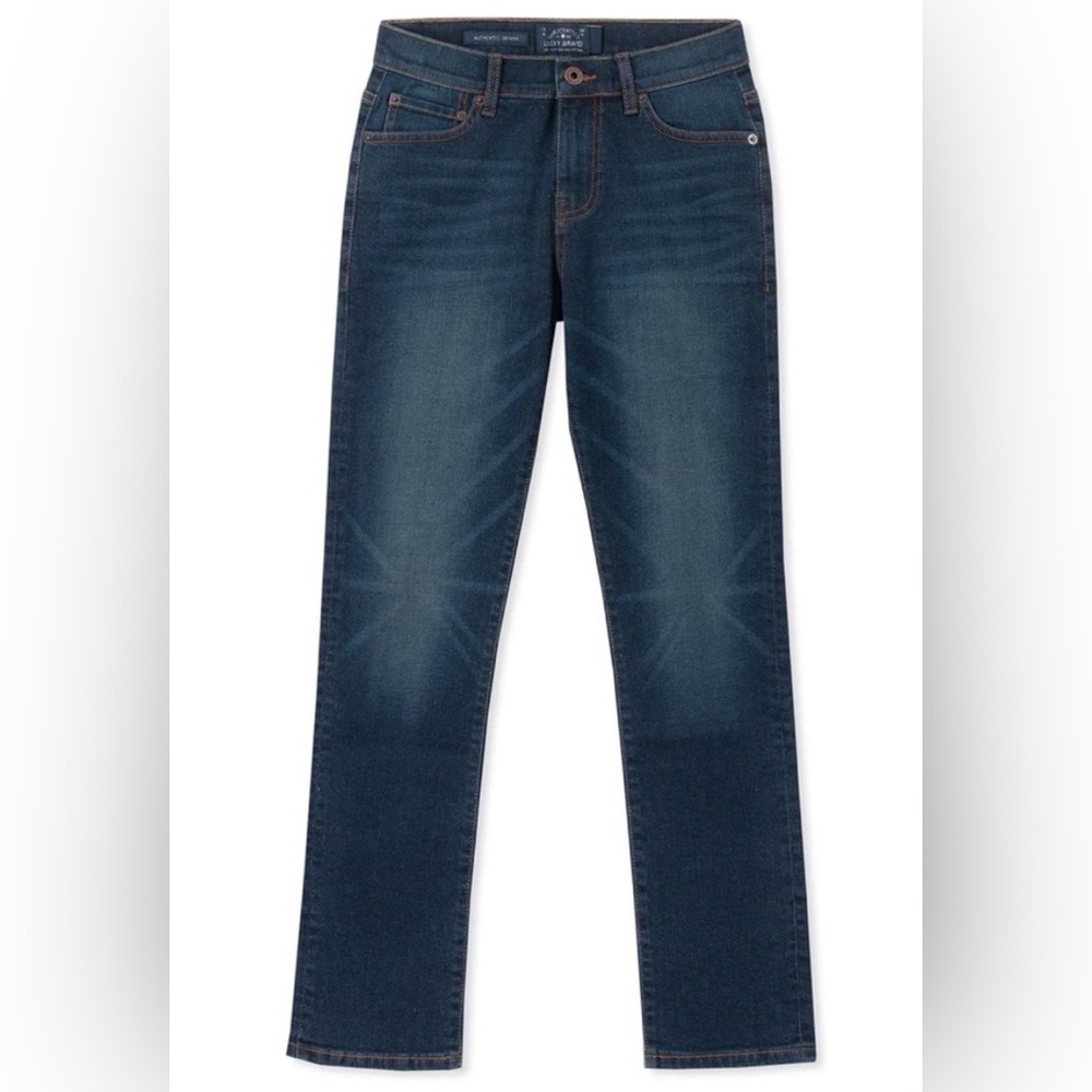 Lucky Brand Boys Skinny Jeans Size 18 Adjustable Waist Medium Wash